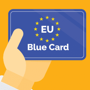 blue card