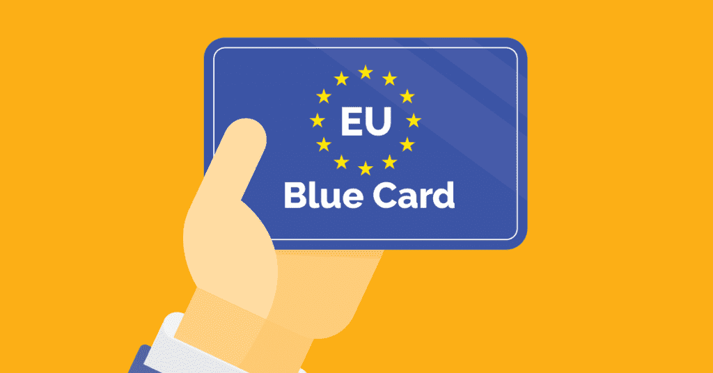 blue card