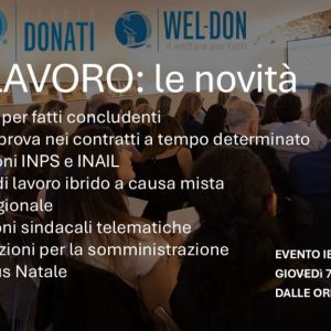 DDL LAVORO: le novità