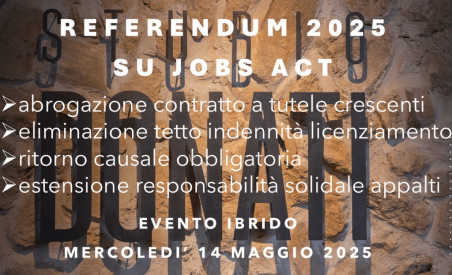 Referendum 2025 Jobs Act - Studio Donati