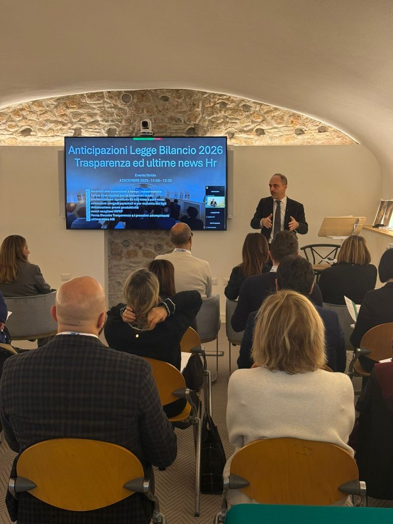 Anticipazioni DDL Bilancio 2026, Trasparenza ed altre news HR