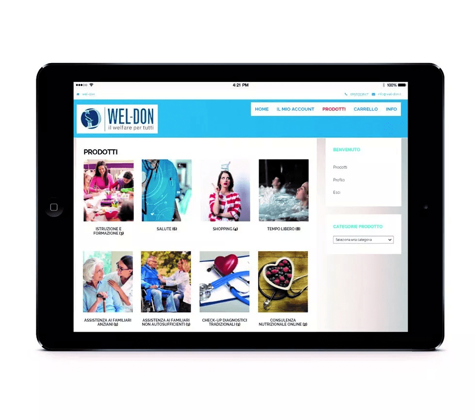 piattaforma di welfare aziendale Wel-Don il welfare per tutti piattaforma di welfare aziendale Wel-Don il welfare per tutti